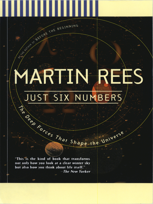 Title details for Just Six Numbers by Martin Rees - Available
